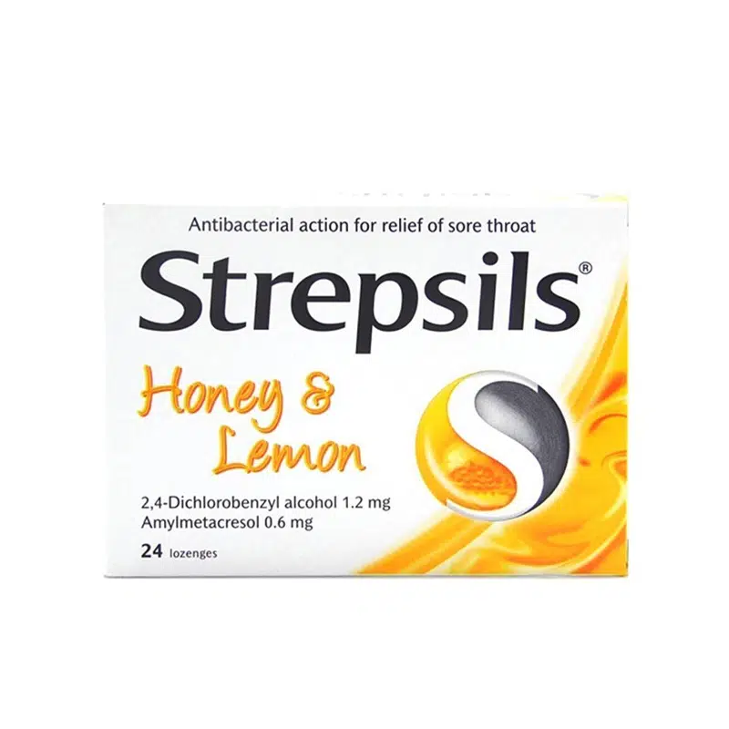 STREPSILS LİMON VE BALLI PASTİL 24 PASTİLLİK BLISTER AMBALAJ