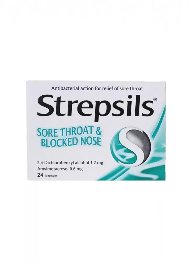 STREPSILS MENTOLLÜ PASTİL 24 PASTİLLİK BLISTER AMBALAJ