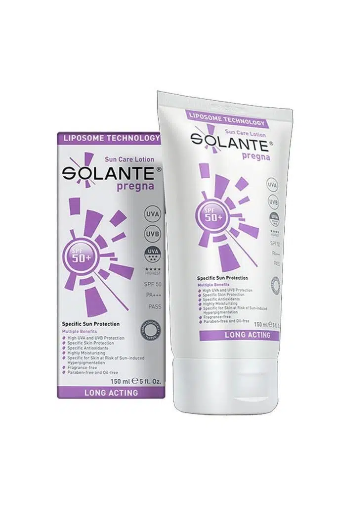 Solante Sun Losyon Pregna Spf 50+ 150 Ml