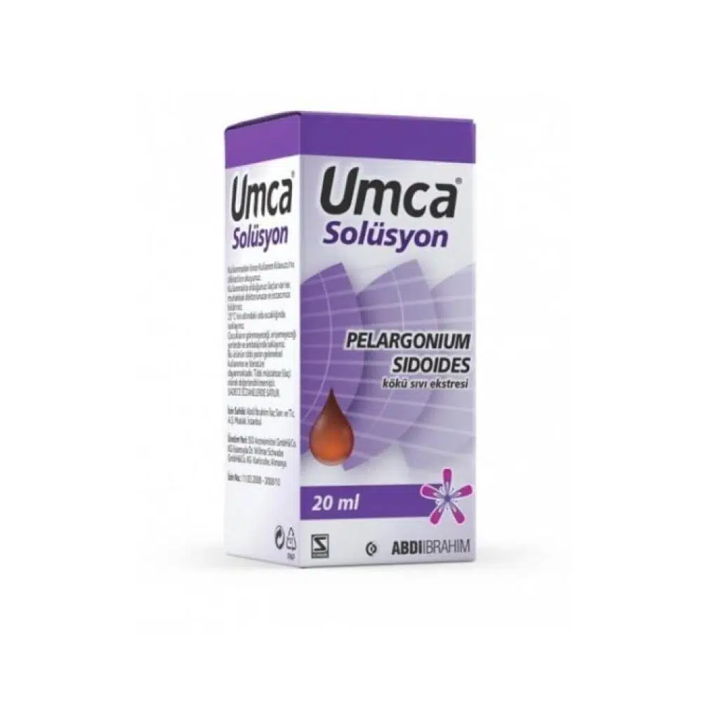 UMCA SOLÜSYON 80 G/100 G 20 ML ŞİŞE