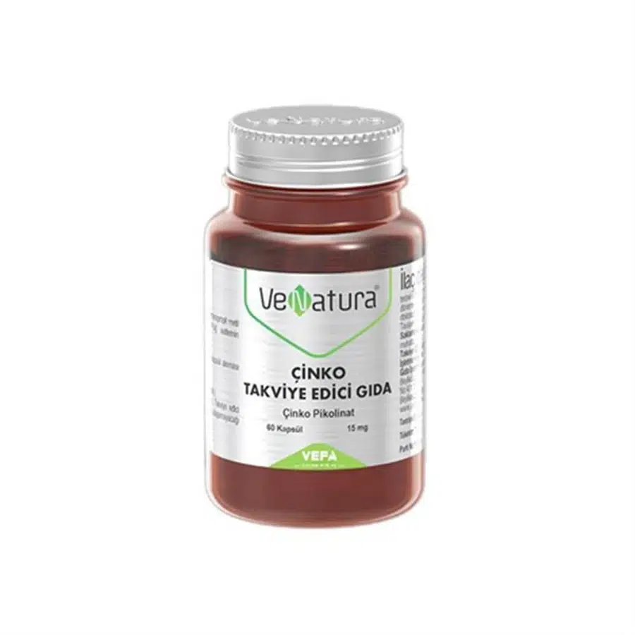 VENATURA ÇİNKO KAPSÜL 15 MG 60 KAPSÜL