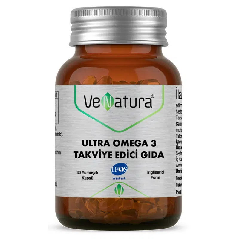 VENATURA ULTRA OMEGA 3 KAPSÜL 30 KAPSÜLLÜK AMBALAJ