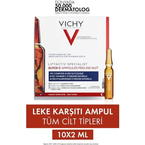 Vichy Liftactiv Glyco-C Leke Karşıtı Ampul Serum 10X2 ml