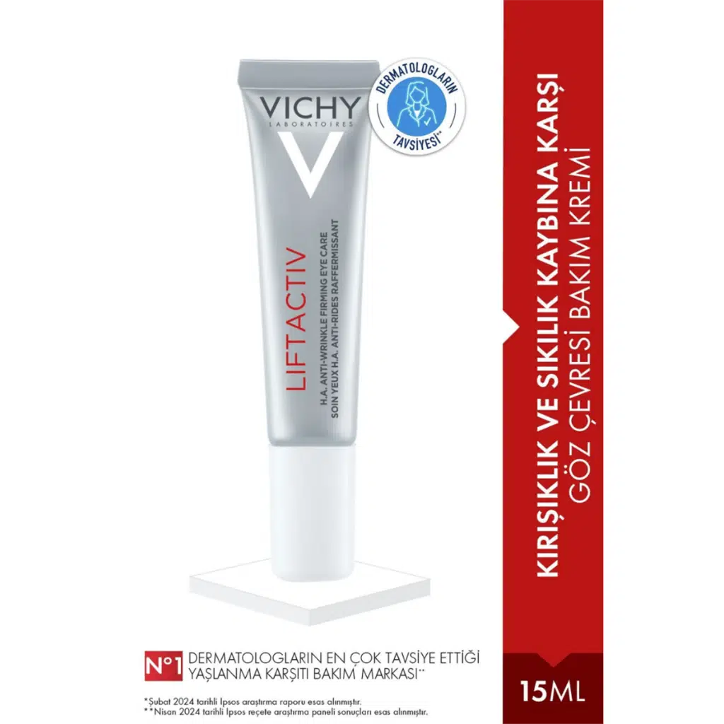 Vichy Liftactiv Supreme Hassas Göz Çevresi İçin Kırışıklık Karşıtı Bakım Kremi 15 ml