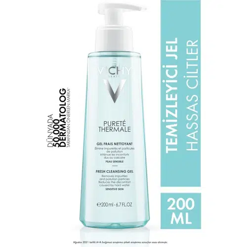 Vichy Purete Thermal Ultra Fresh Gel Temizleyici Jel Normal / Karma Ciltler 200 ml
