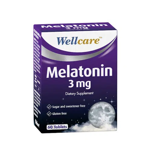 WELLCARE MELATONIN TABLET 3 MG 60 TABLET