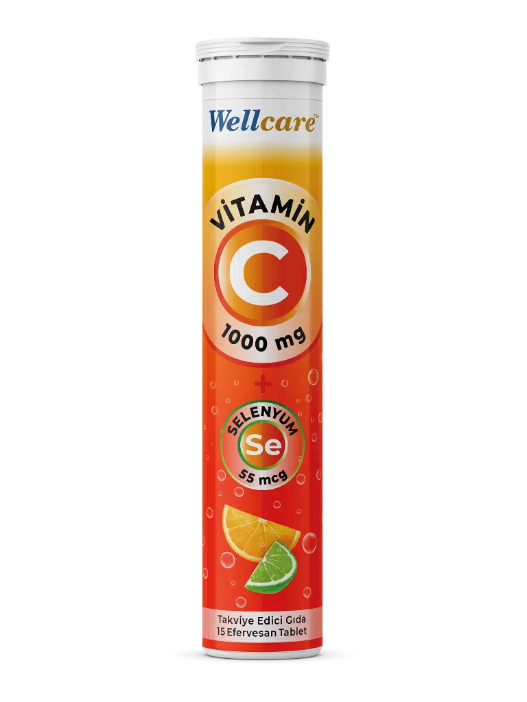 WELLCARE VITAMIN C+SELENYUM EFERVESAN TABLET 15 TABLET